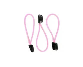 HSP Seats Paracord Zipper Pulls w/ Plastic Grip Pack of 3 Baby Pink